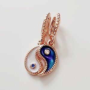 Pandora Yin & Yang Dangle Charm with pouch